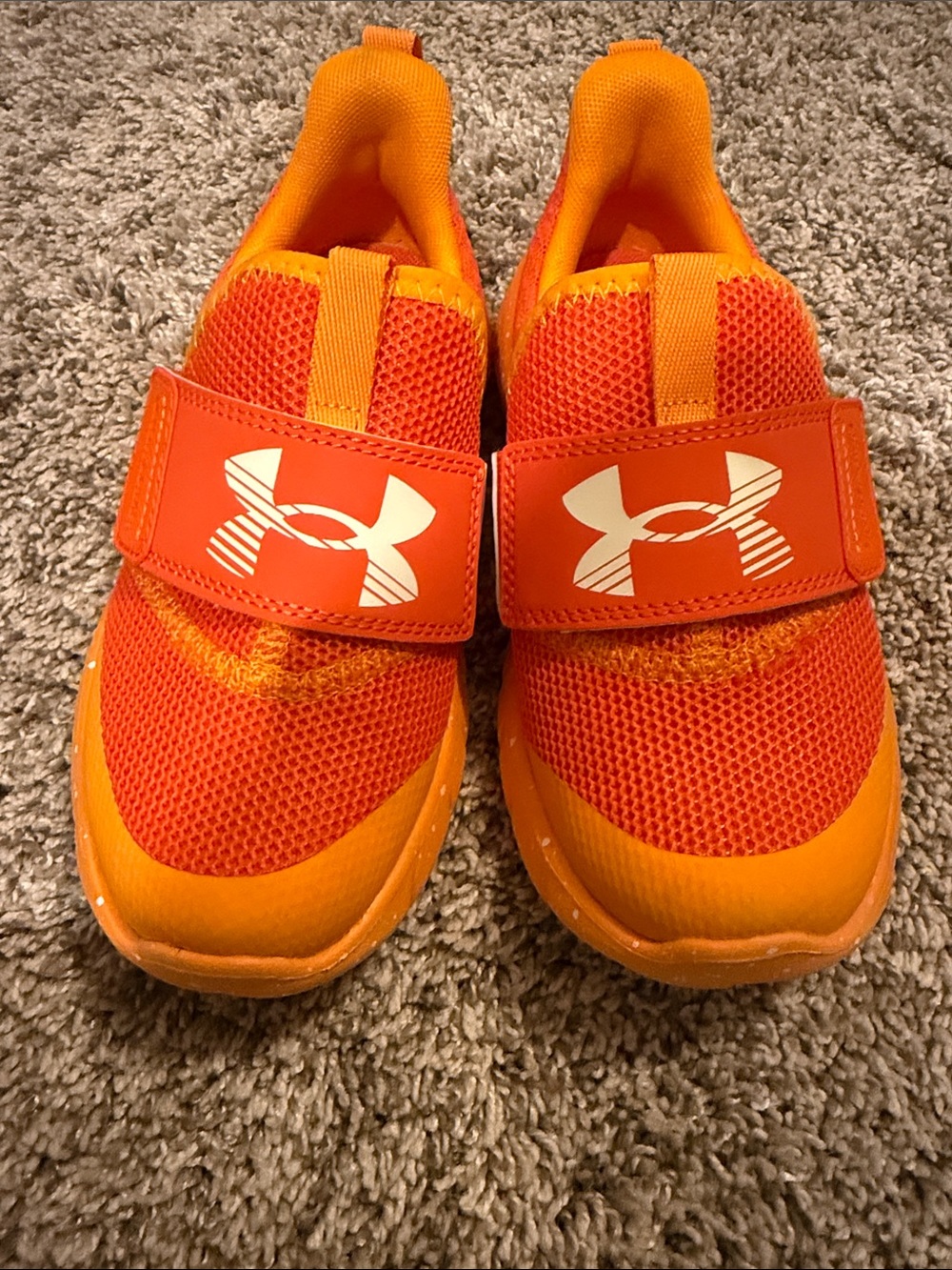 Under Armour Kids Orange Sneakers